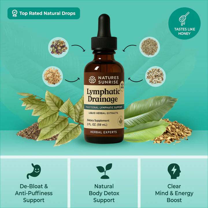 HerbaGlow Liposomal Lymphatic Drainage Drops