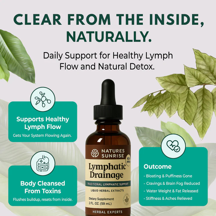 HerbaGlow Liposomal Lymphatic Drainage Drops